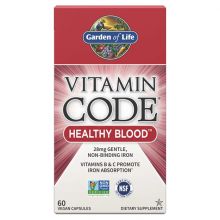 Garden of Life, Vitamin Code, Healthy Blood, 60 Vegan Caps